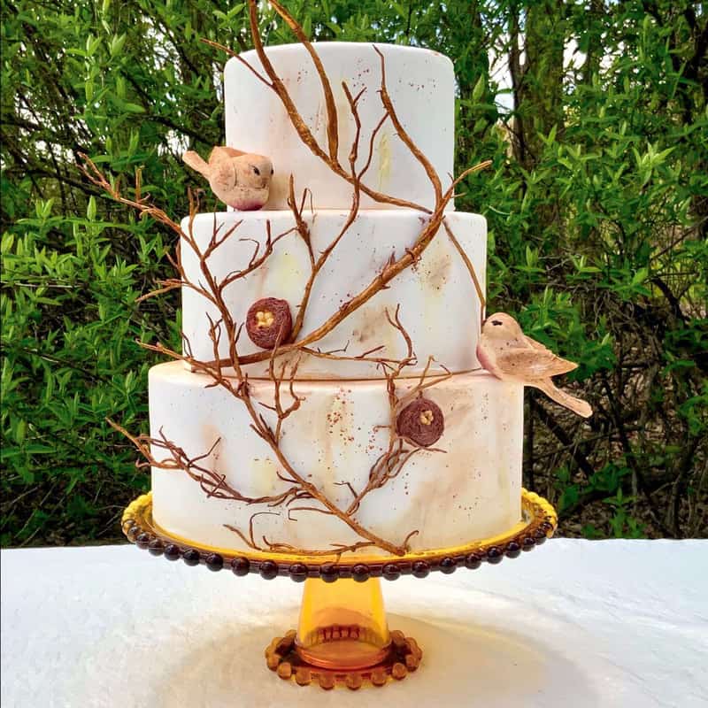 petite cake with birds orig